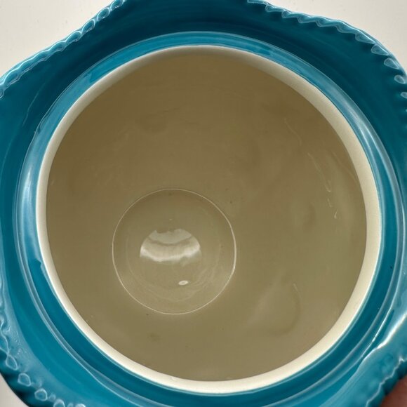 Temp-tations by Tara retired “Old World” 10” Easter Bunny cookie jar crazing - Picture 8 of 12